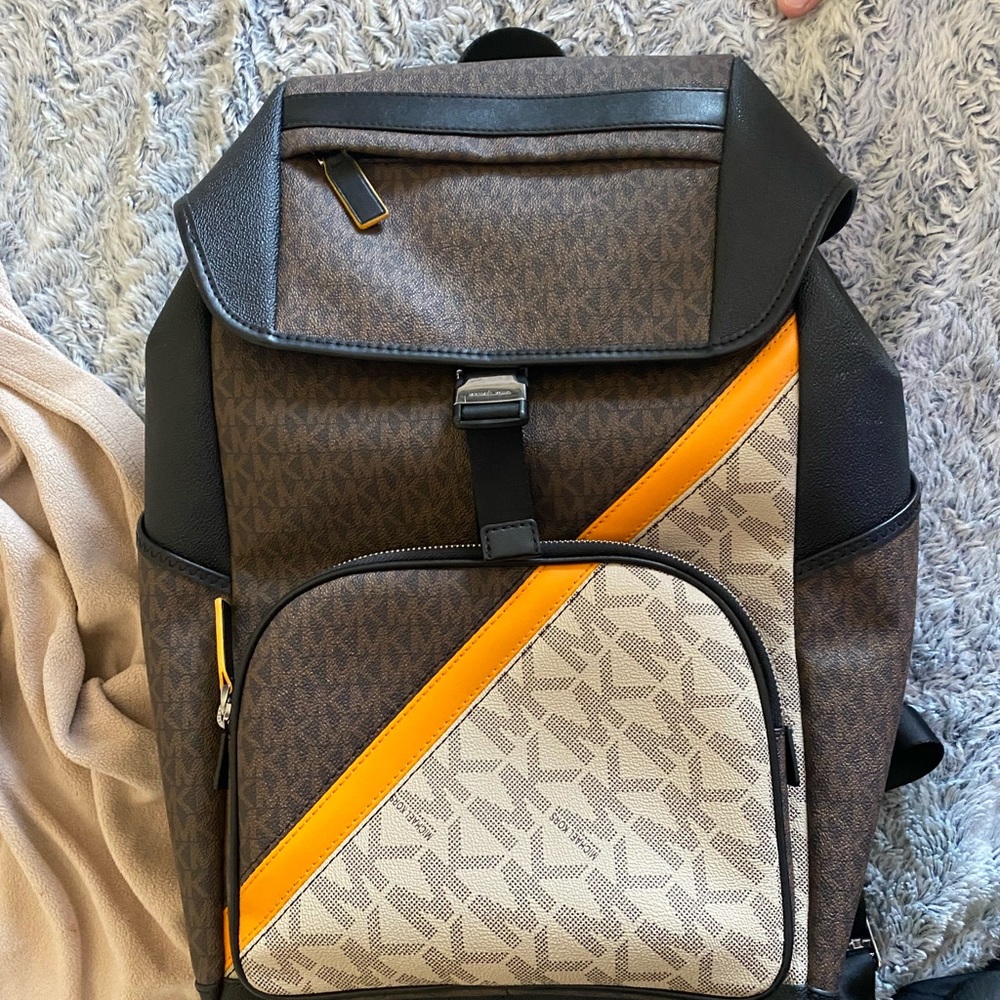Michael Kors Sports Flap Backpack - Picture 1 of 4
